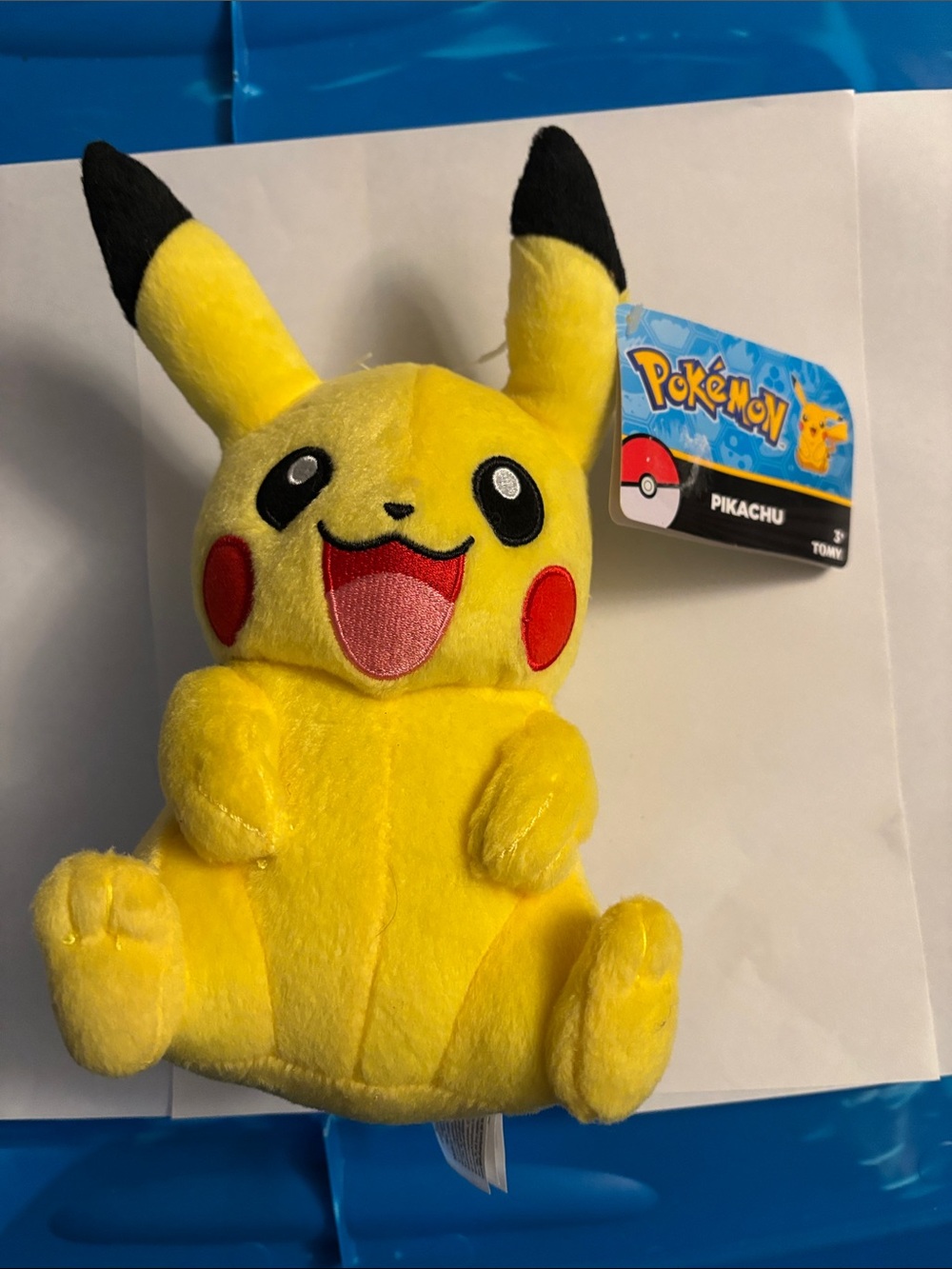1 Pikachu Yellow Plush Toy - Official Licensed New